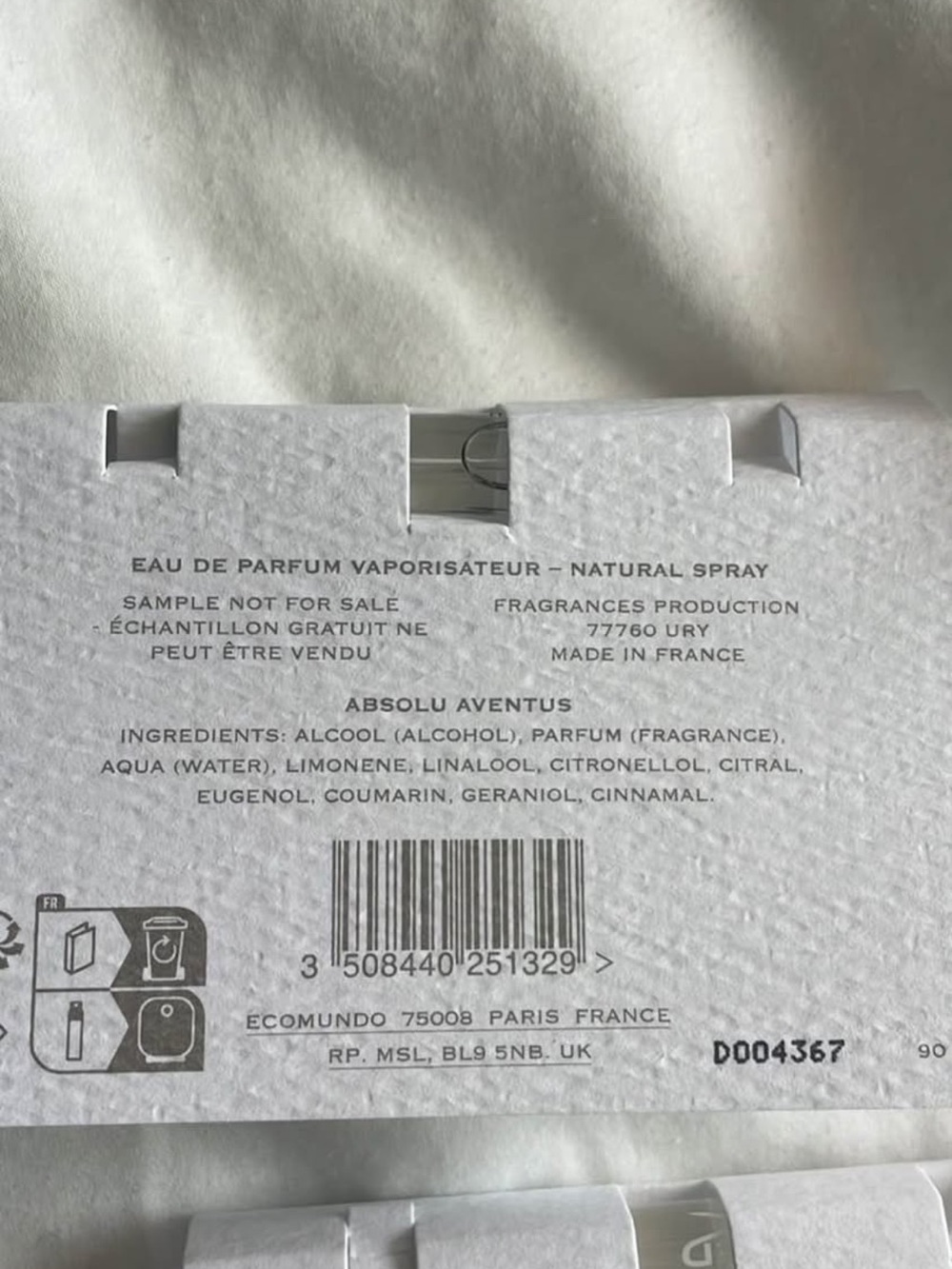 Creed bundle of 8 samples - Picture 8 of 10